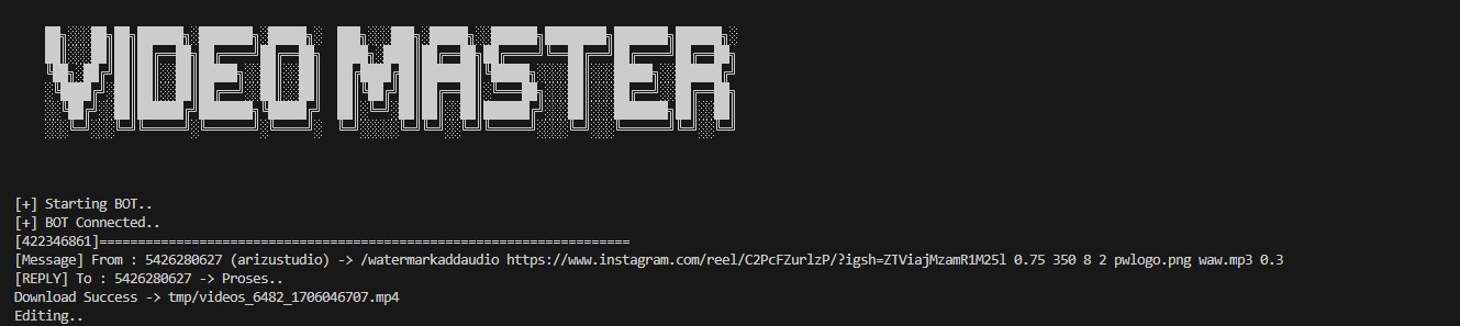 Introducing Video Master, a bot for automatic video editing