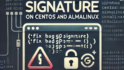 How to Fix Bad GPG Signature on CentOS and AlmaLinux