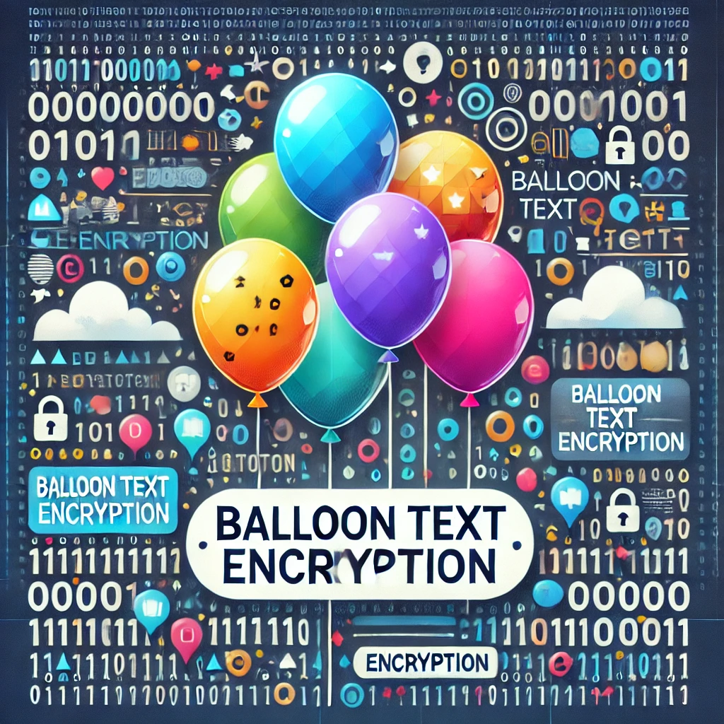 Unique Encryption Technique With Balloon Text Encryption