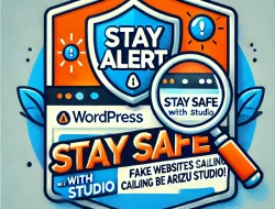 Beware of Fake Websites Claiming to Be Arizu Studio!